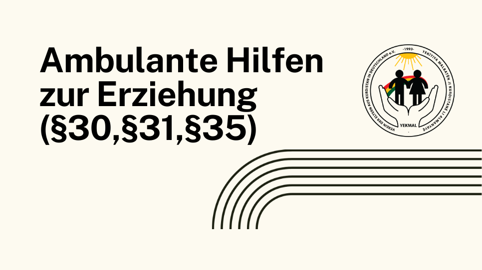 Ambulante Hilfen zur Erziehung (&sect;30,&sect;31,&sect;35)